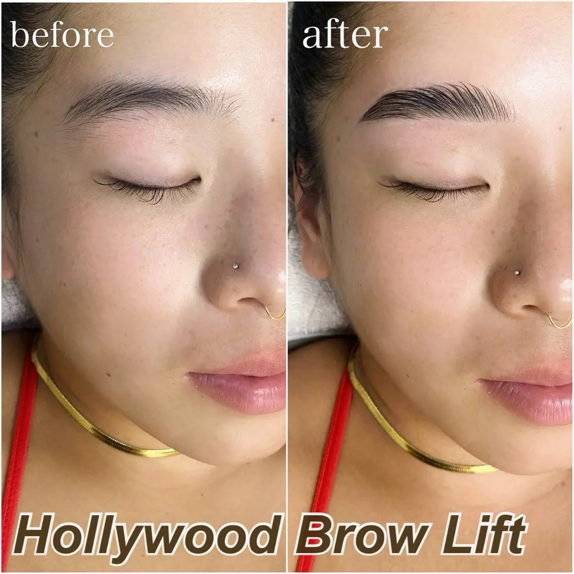 アイブロウ ハリウッドブロウリフト 眉毛ワックス脱毛 ワックス脱毛 その他(アイブロウ) eyelash iona♡ Ruiのマツエク・マツパデザイン