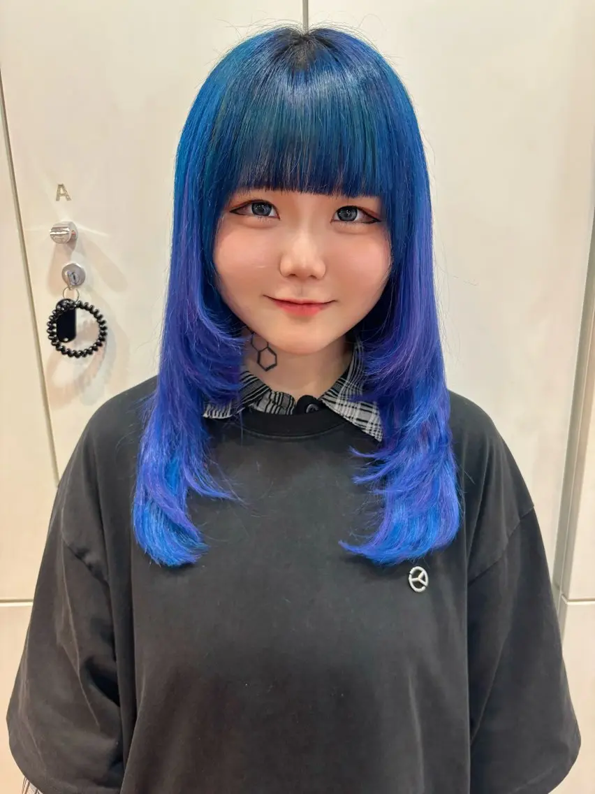 ショート シールエクステ✨️韓 国羽エクステ🪽和希のヘアスタイル