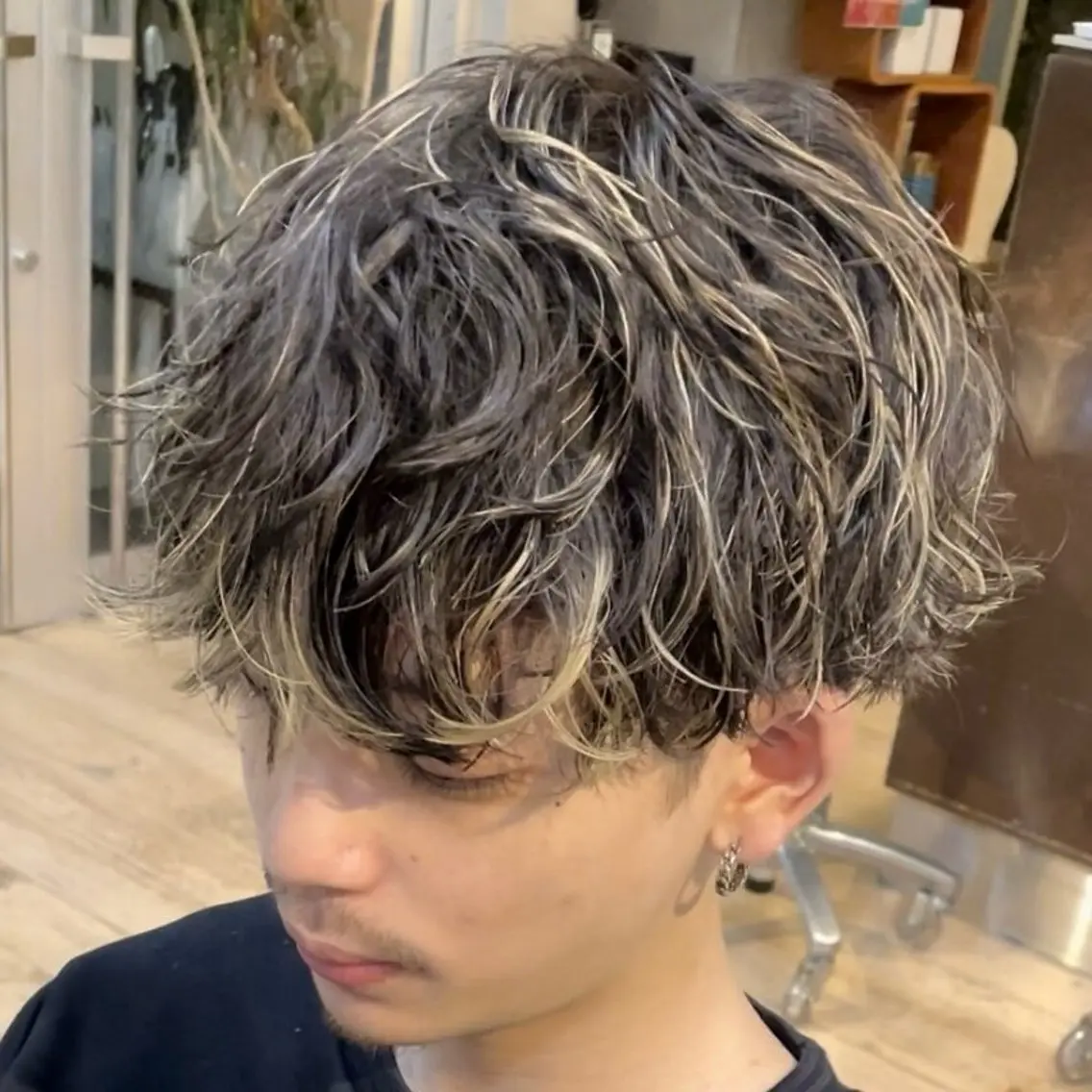 カラー ハイライトカラー ヘアカラー 仙台メンズパーマ/ fifth/丸山佳叶のヘアスタイル