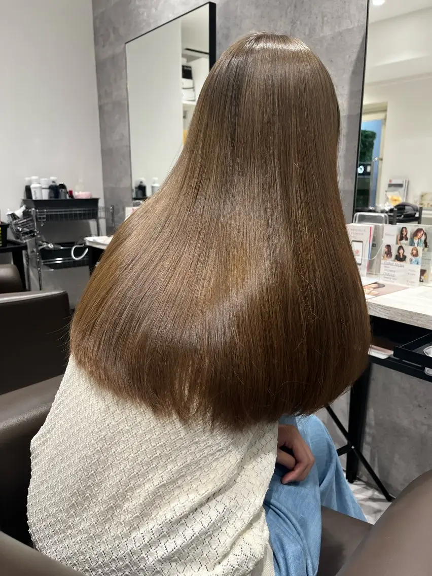 ロング ヘアカラー Grow by NYNY 田代 紀恵のヘアスタイル
