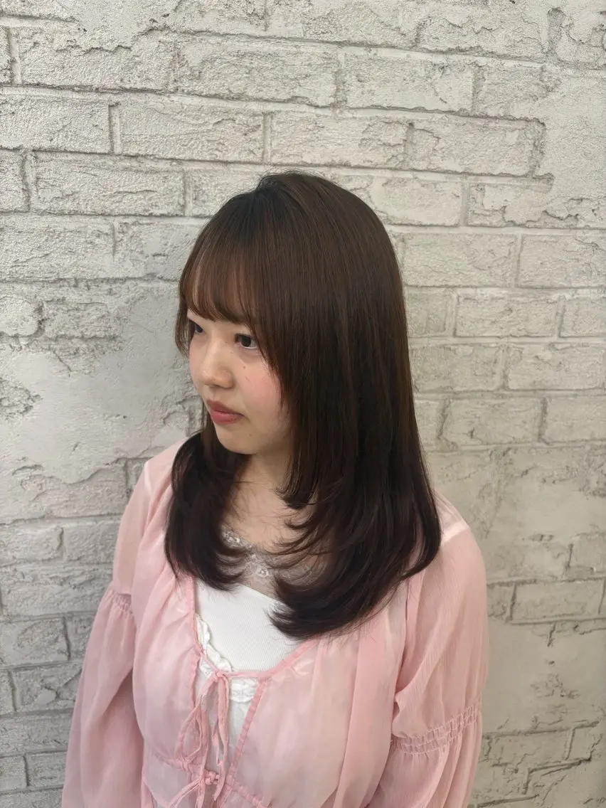 ロング ブリーチモデル 募集中🍑Momoのヘアスタイル