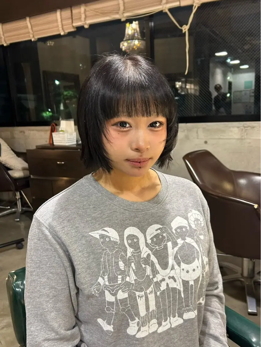 ショート カット トリートメント NanaKo 表参道 レイヤー/ハッシュのヘアスタイル