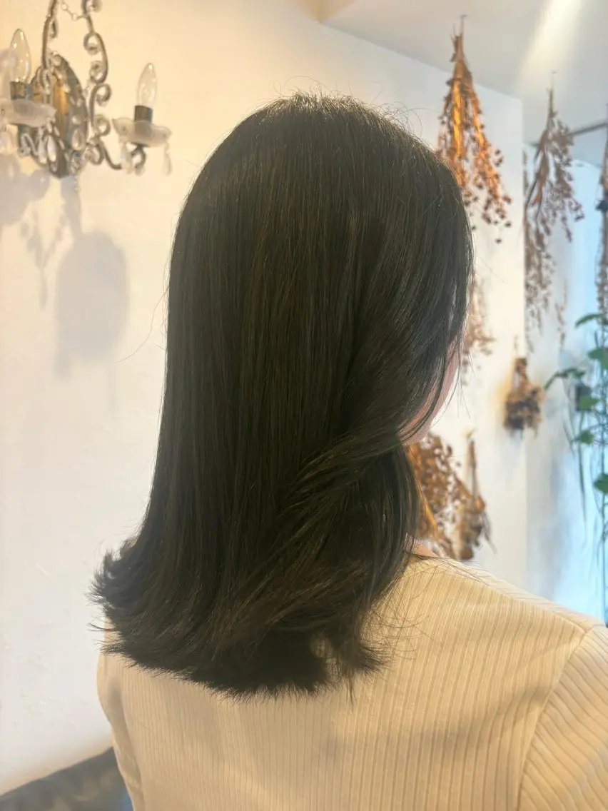 カラー ヘアカラー トリートメント silk🐶 ayaneのヘアスタイル