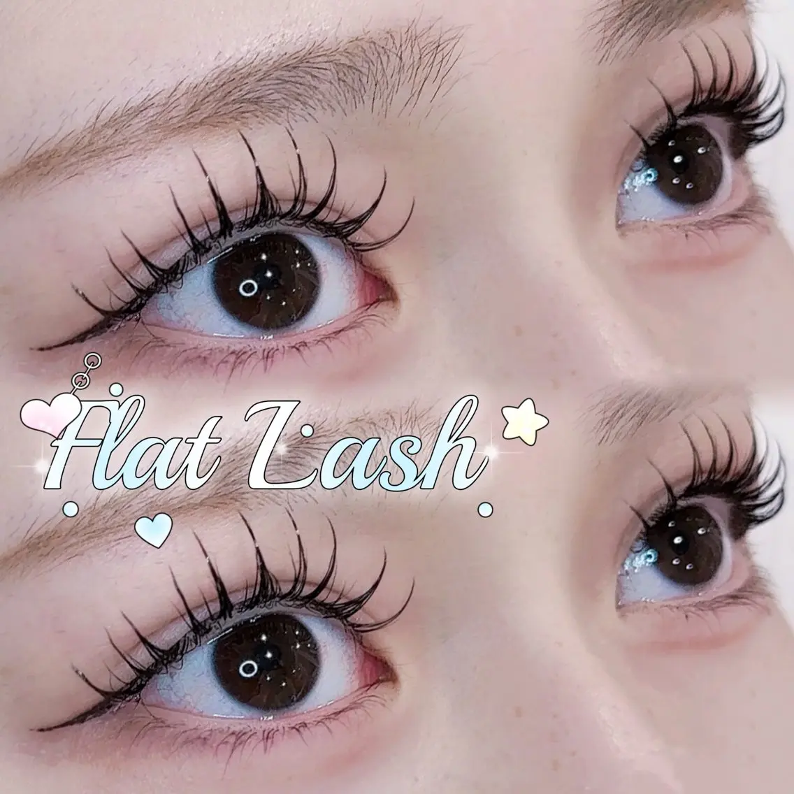 LEDエクステ💛フラットラッシュ100本🍒の写真