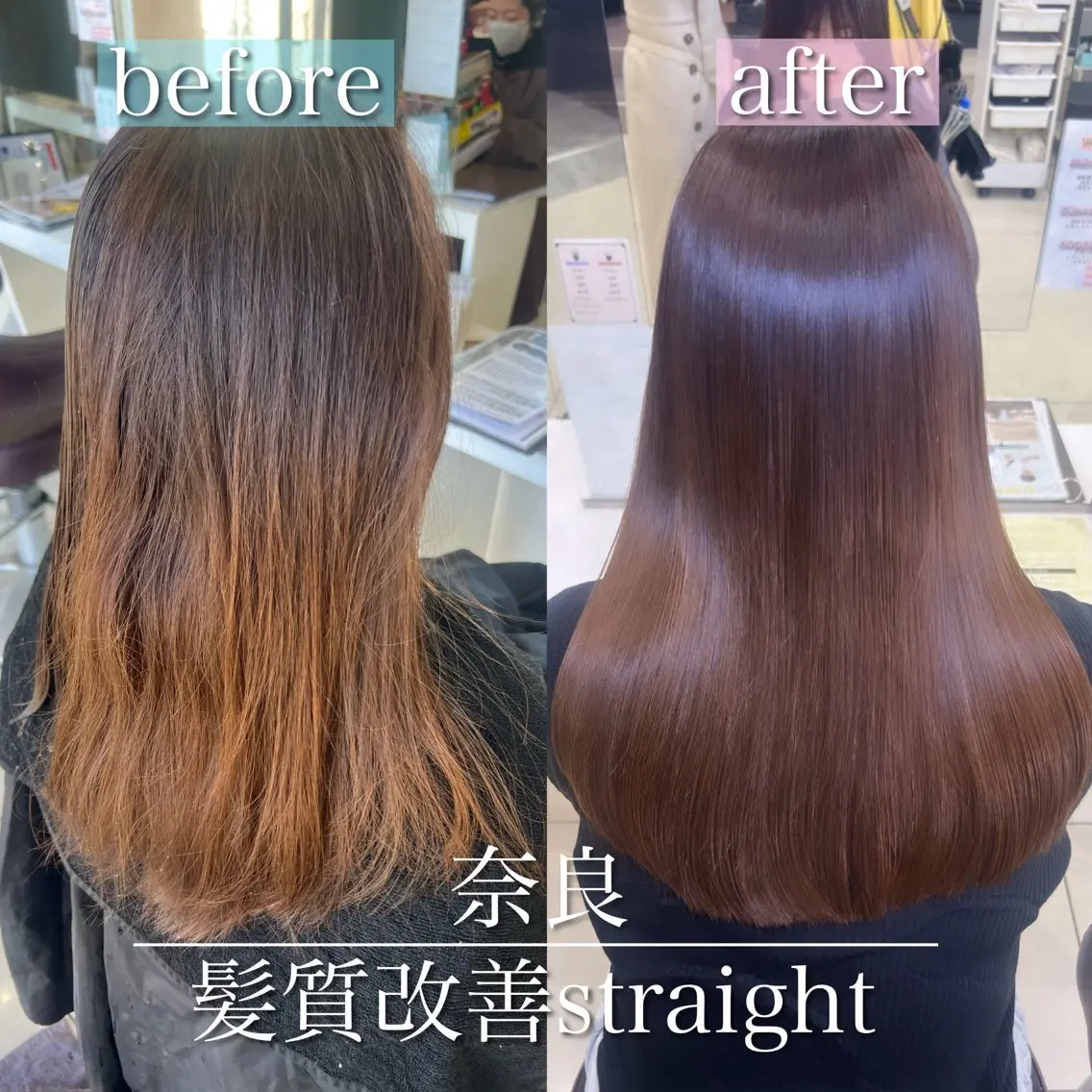 ロング パーマ カット 縮毛矯正 TELA HAIR 石岡♡ａｉｋａのヘアスタイル