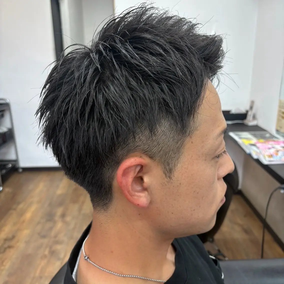 ショート メンズ monde 西田店のヘアスタイル
