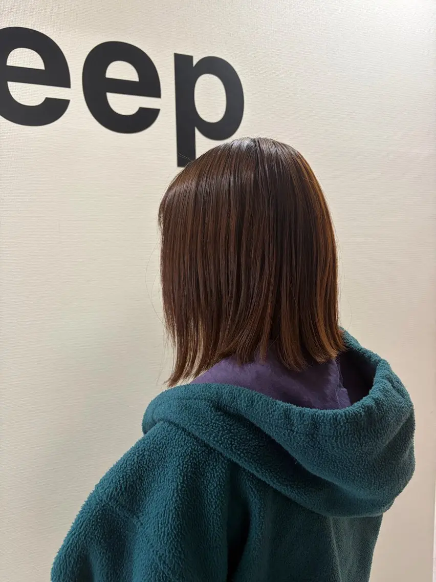 ショート 酸性ストレート 縮毛矯正 Rin 🫧のヘアスタイル