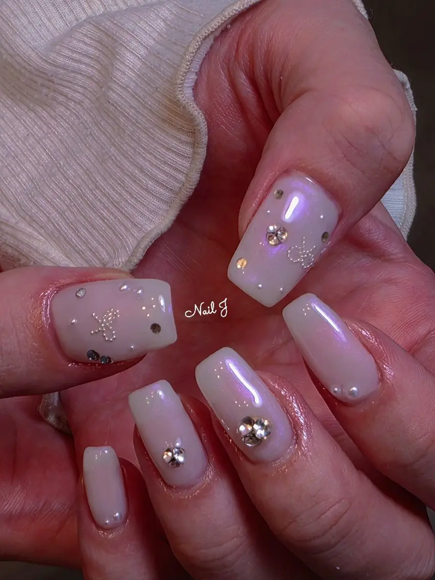 ネイル 韓国ネイル 夏ネイル ハンドネイル Nail Jのネイルデザイン