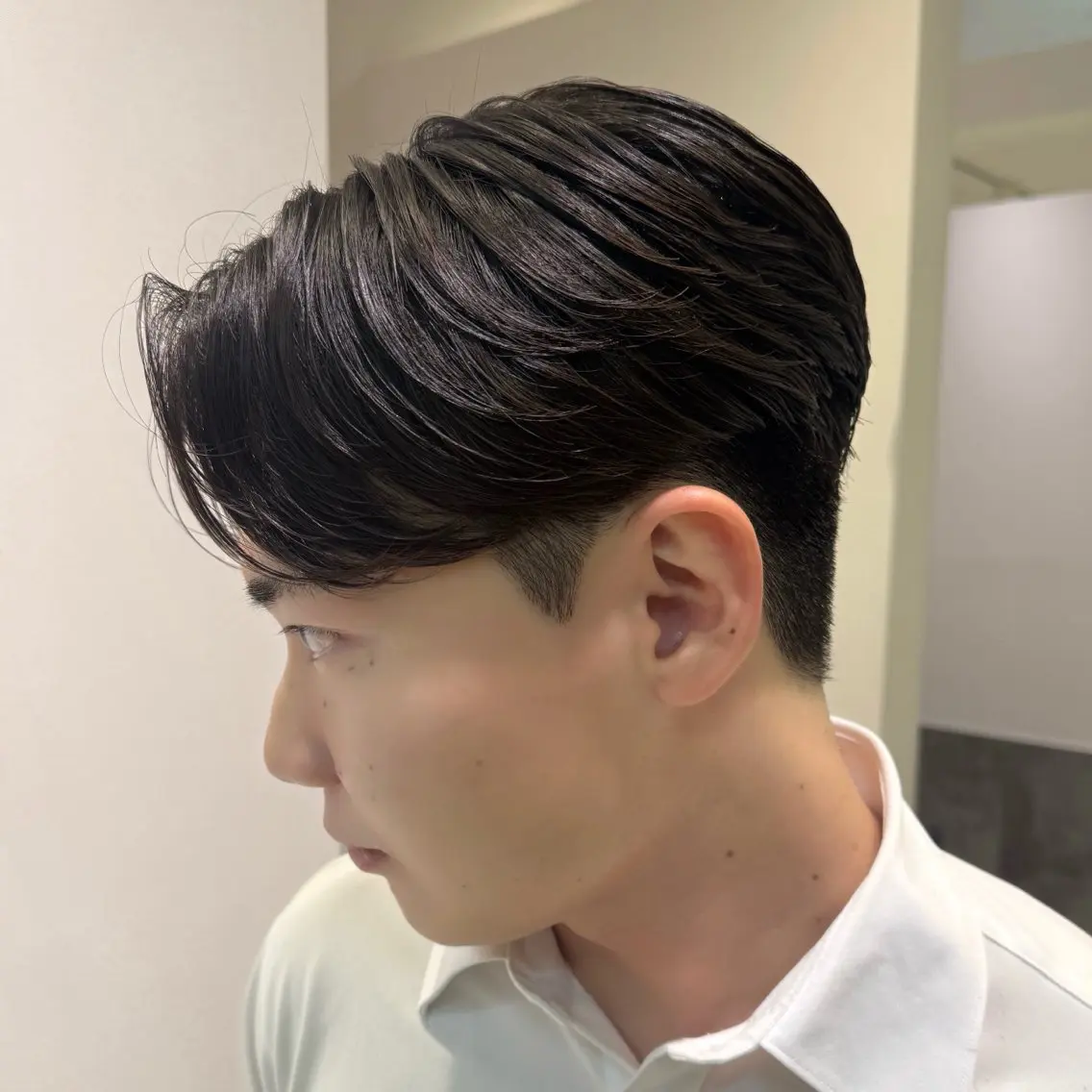 メンズ カット 縮毛矯正 センターパート特化/ メンズカット/ヒロキのヘアスタイル