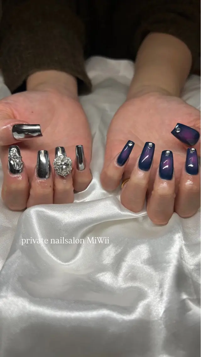 ネイル 𝐧𝐚𝐢𝐥 𝐌𝐢𝐖𝐢𝐢のネイルデザイン