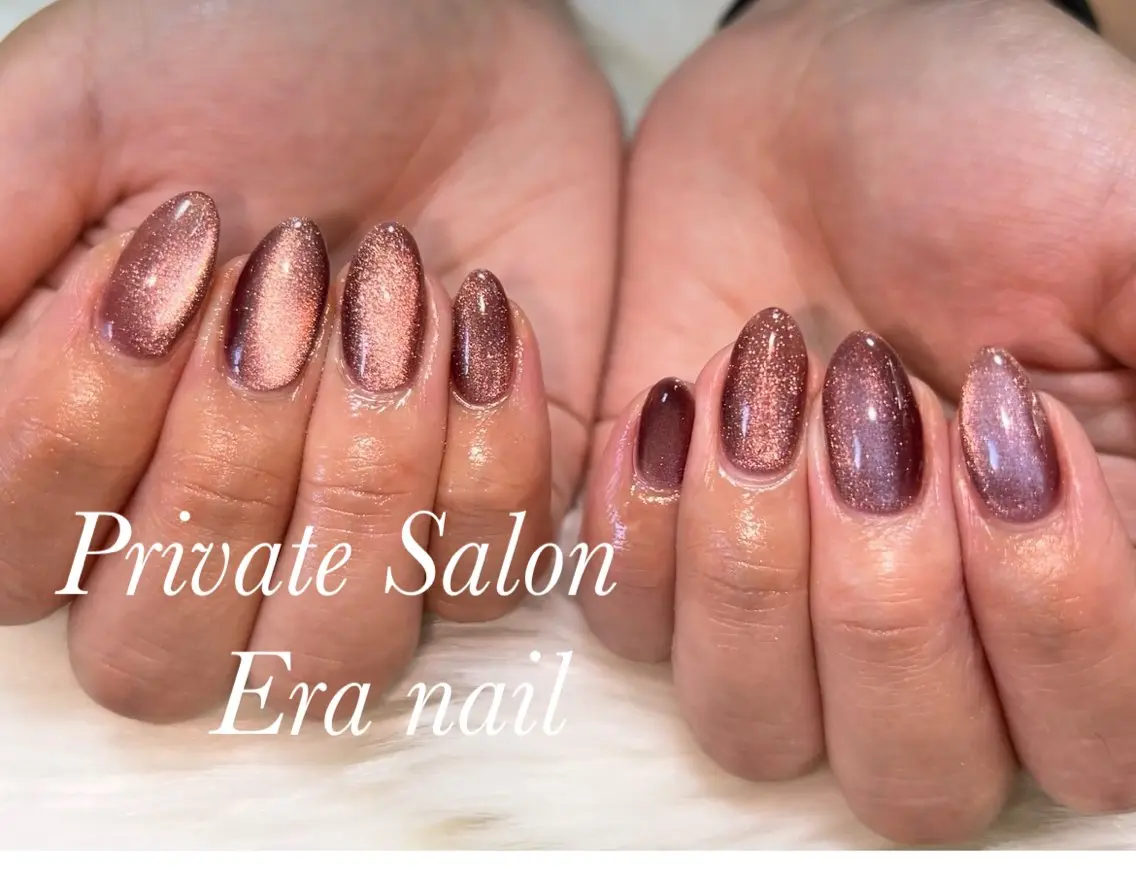 ネイル マグネットネイル ハンドネイル Era nailのネイルデザイン