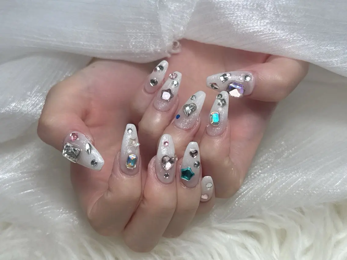 ネイル フレンチネイル グラデーション 韓国ネイル マグネットネイル ワンカラーネイル ハンドネイル Jang Nailのネイルデザイン