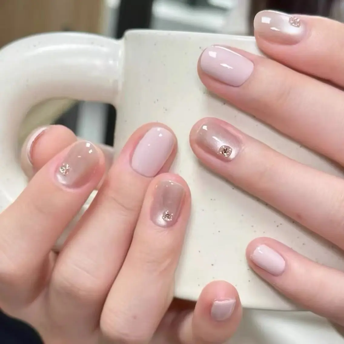 ネイル ハンドネイル リセス 高田馬場💎のネイルデザイン