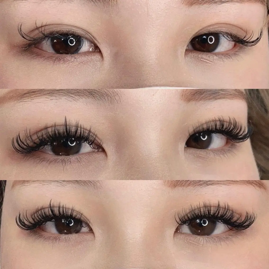 マツエク・マツパ 付け放題 ボリュームラッシュ linda lashesのマツエク・マツパデザイン