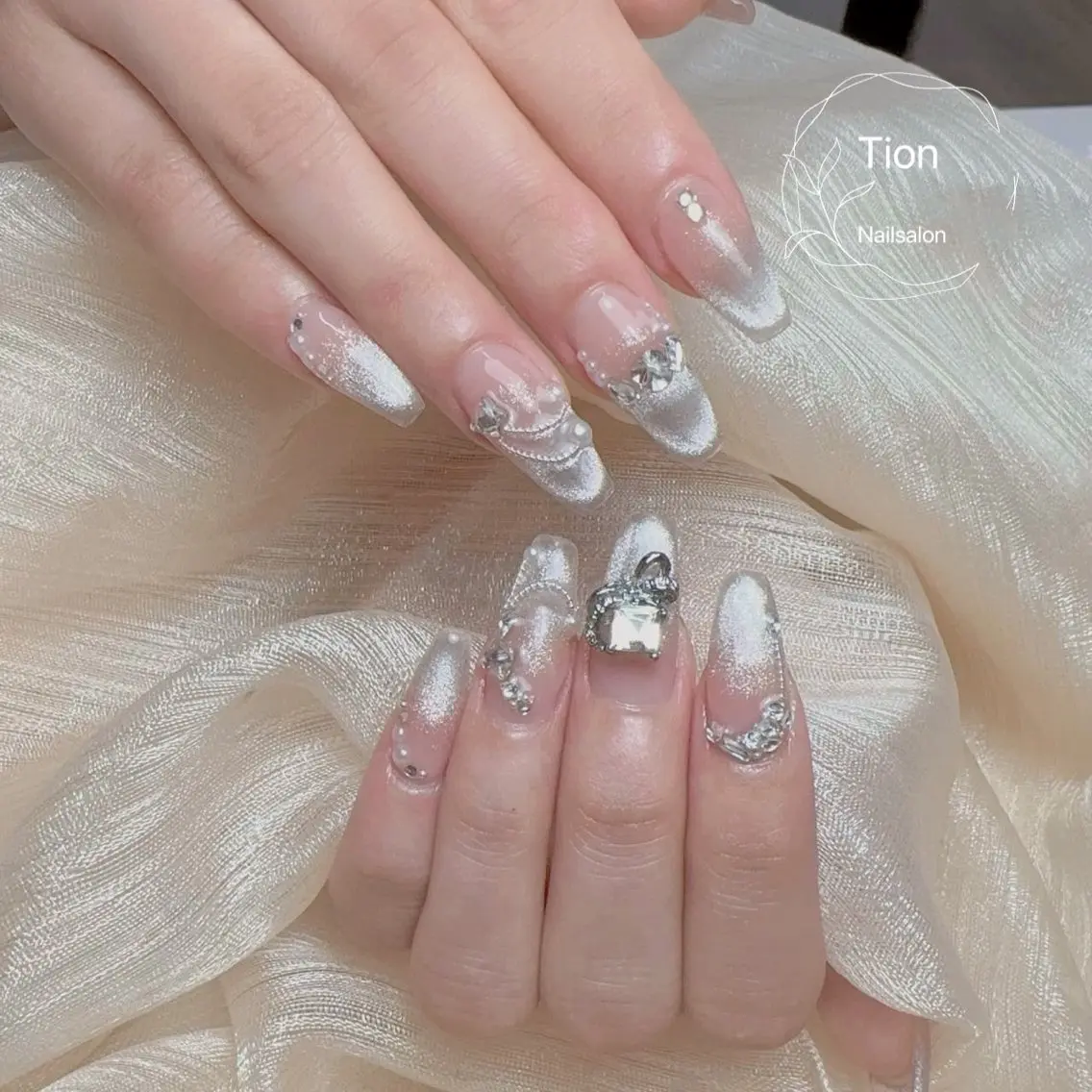 【研修モデル】Hand· 10本アートやり放題※持ち込みデザイン&つけ放題 ¥4980の写真