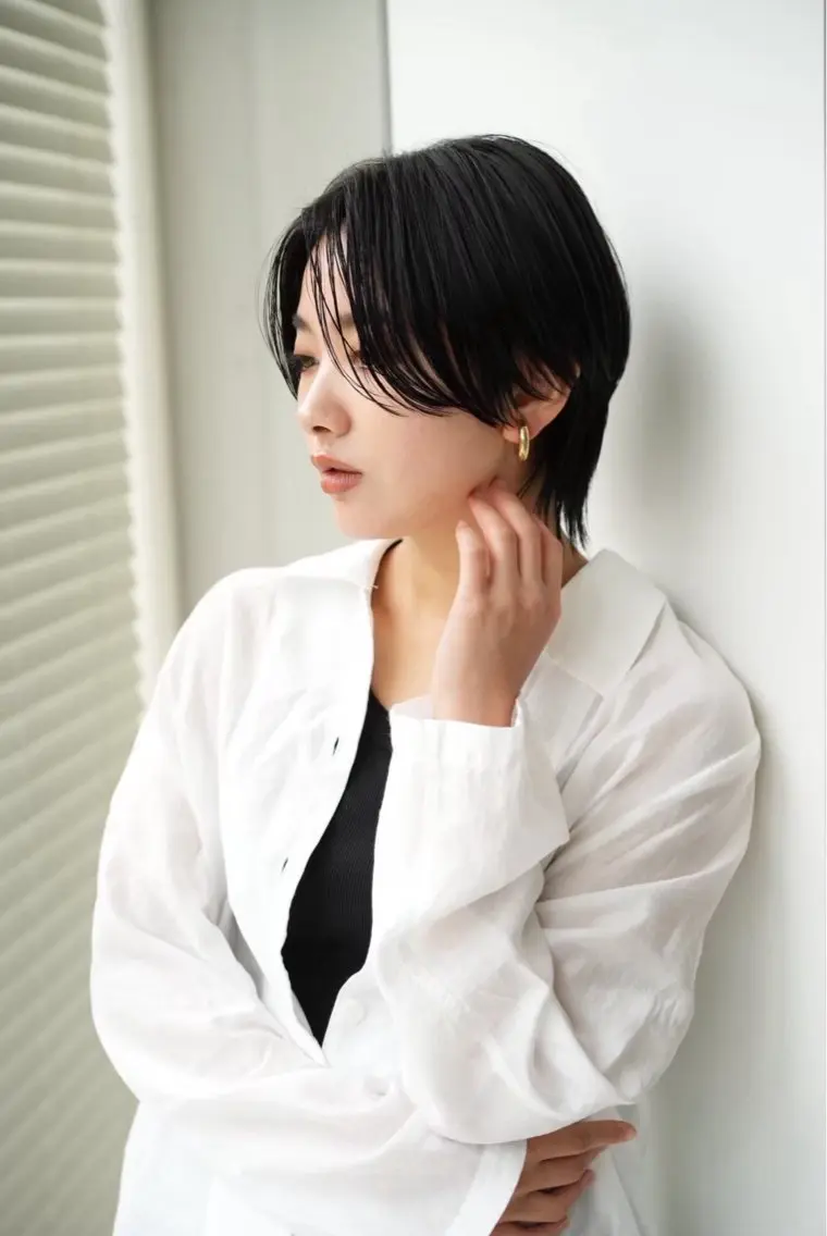 ショート カラー 加賀 千聖 /soigneのヘアスタイル