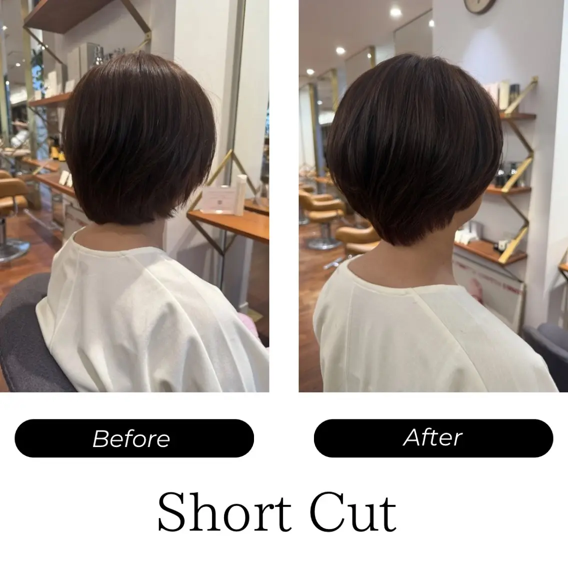 ショート ショートヘア 大前斗夢ショート /くびれカットのヘアスタイル