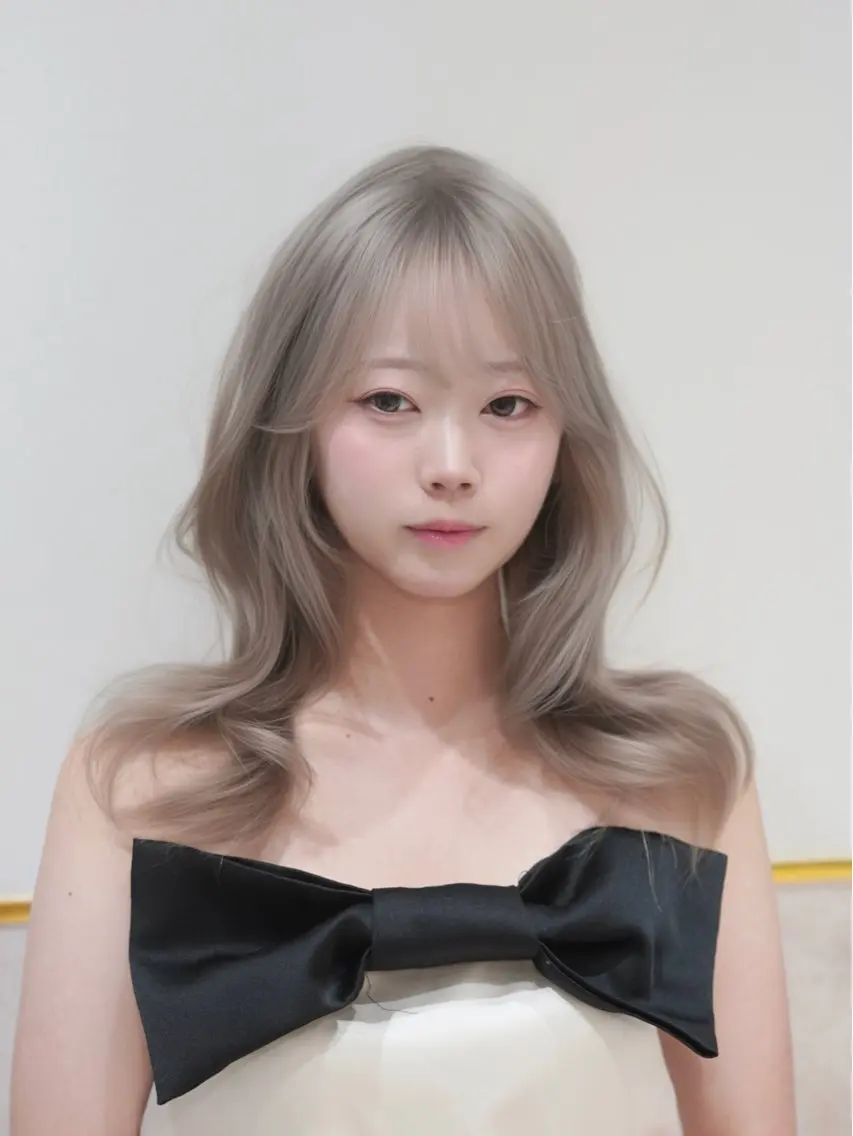 カラー 透明感カラー ヘアカラー トリートメント 艶ダブルカラー🩰ハ イトーン‎🤍香織のヘアスタイル