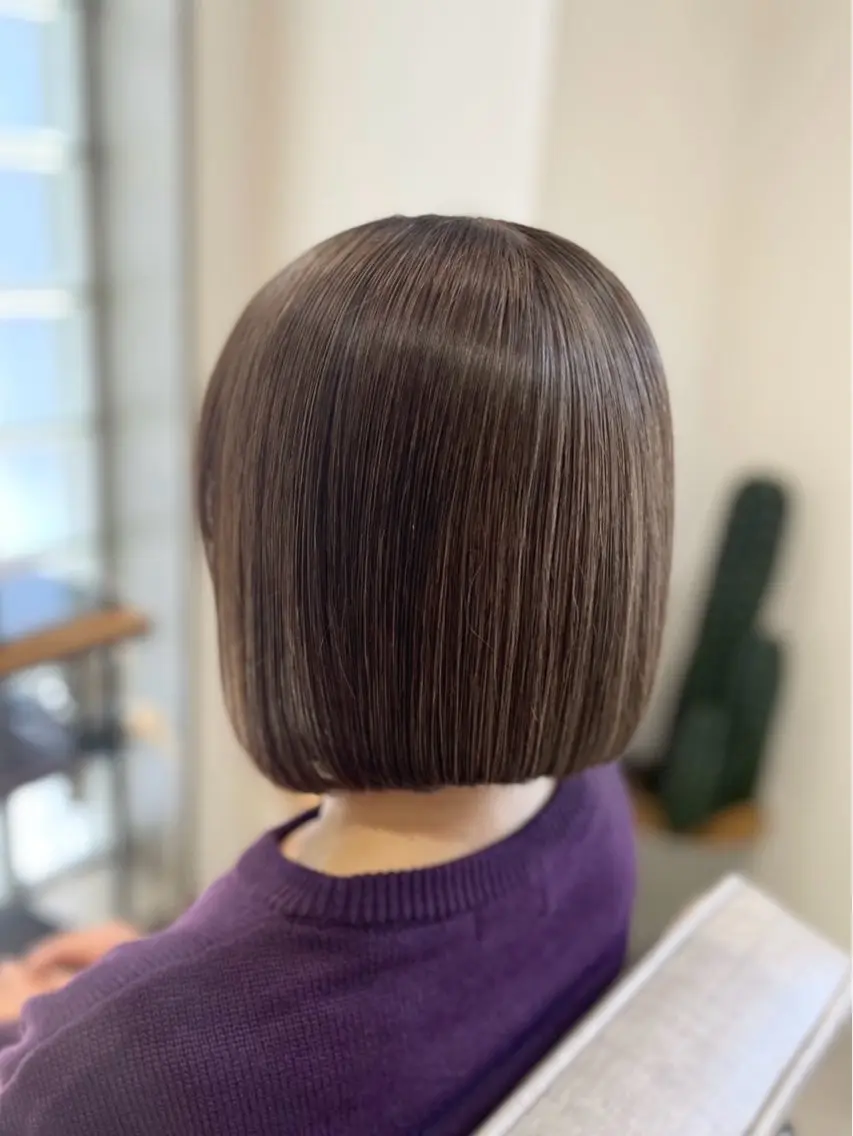 ミディアム 相良 若奈のヘアスタイル