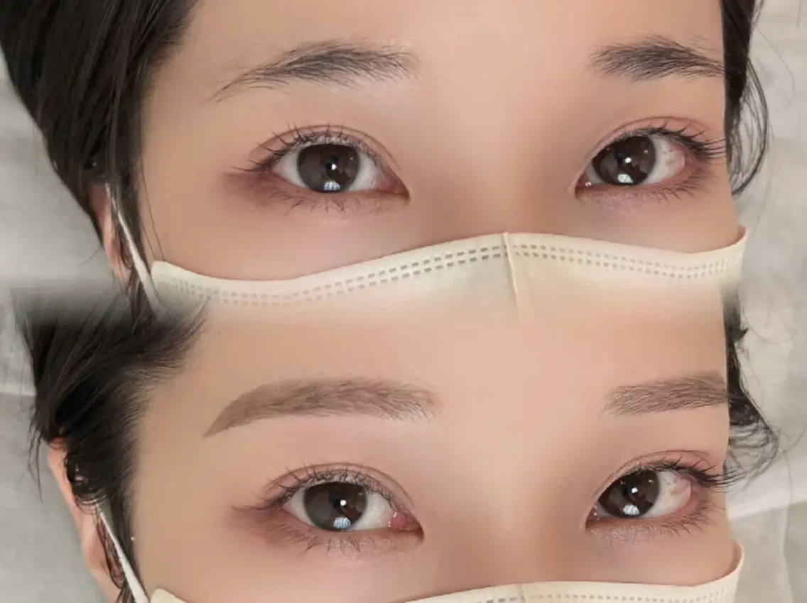 【眉毛】眉毛ブロウリフト+アイブロウWAX+間引き(毛量調整)の写真