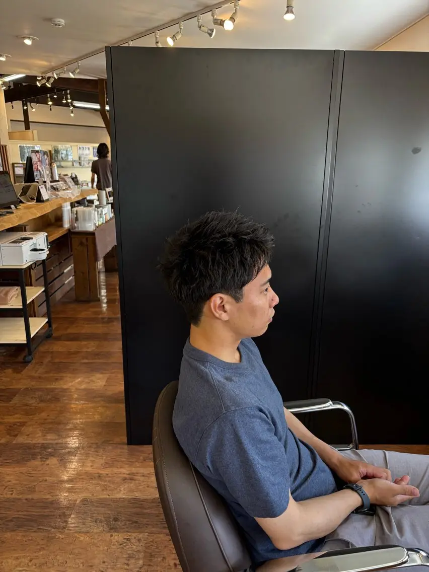 ショート メンズ カット 村瀬 友颯のヘアスタイル