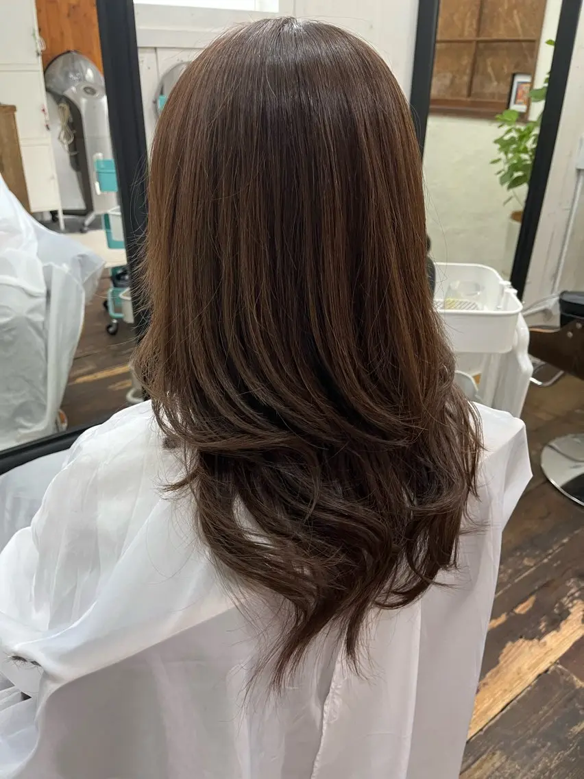 ロング 紙屋 隼人のヘアスタイル