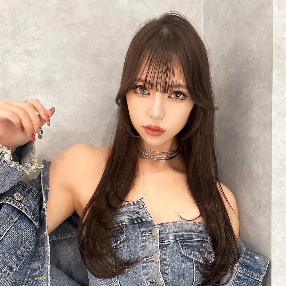 ロング ロングレイヤー レイヤーカット ロング 🥇KEN /レイヤー/カラーのヘアスタイル