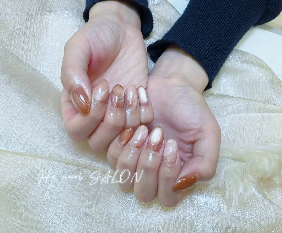 ネイル アートネイル ニュアンスネイル Hi nail 【ハイネイル】池袋のネイルデザイン