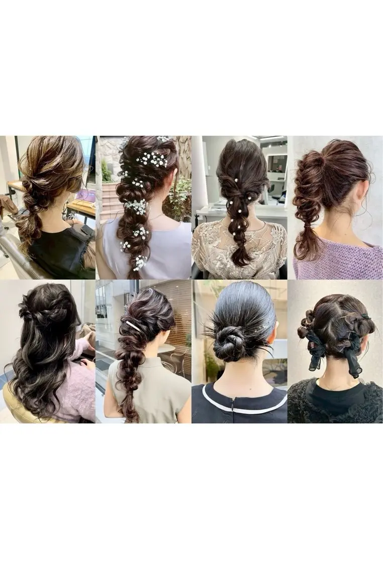 ヘアアレンジ ヘアセット 美髪矯正✖️似合わせ 🌻ヒトミのヘアスタイル