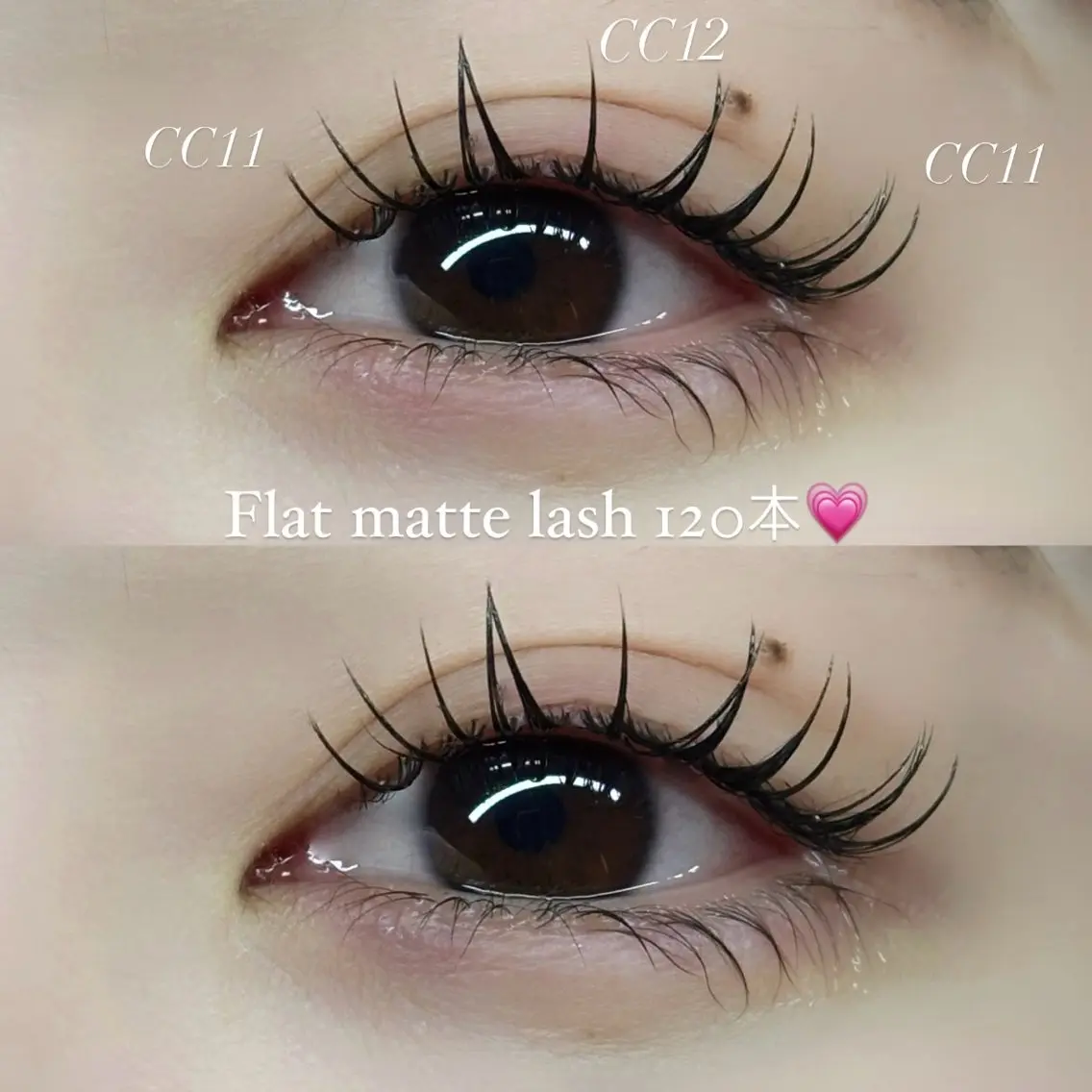 マツエク・マツパ フラットラッシュ REAL 🎀 ayakaのマツエク・マツパデザイン