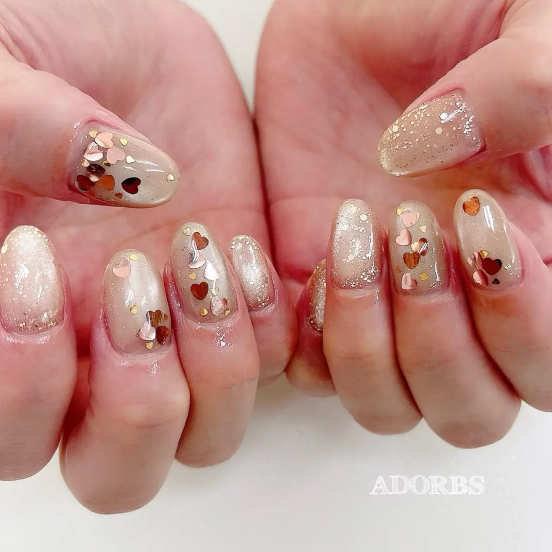ネイル アートネイル ハンドネイル ADORBS ✩上福岡のネイルデザイン