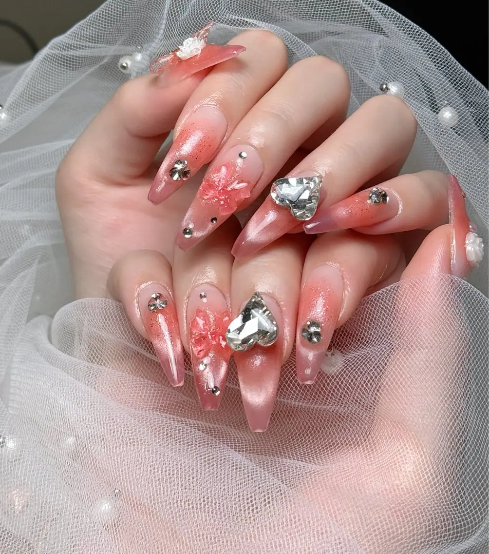 ネイル 長さ出し ジェルネイル 韓国ネイル マグネットネイル シンプルネイル ハンドネイル ハンドケア NEM nailstudioのネイルデザイン