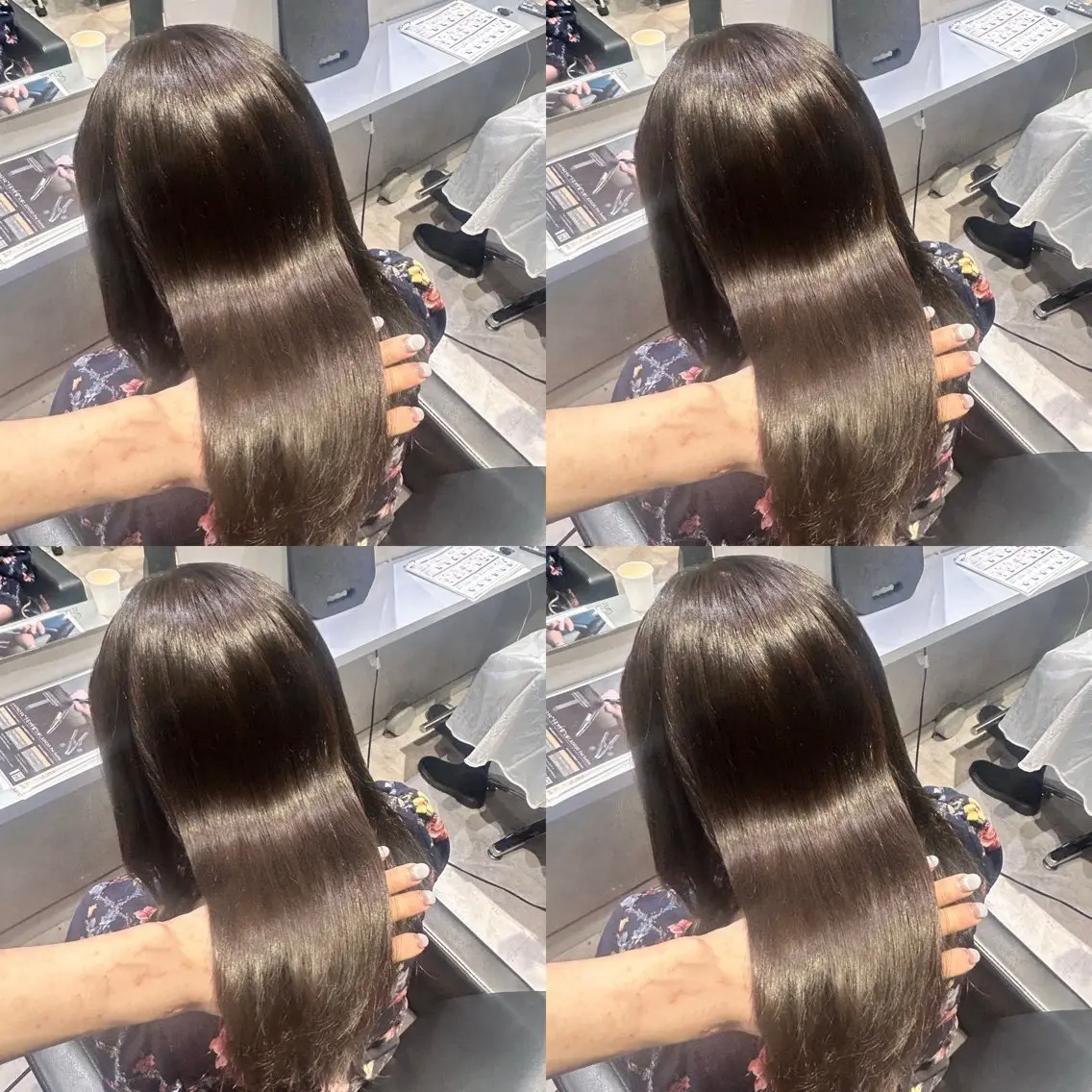 ロング カラー グレージュ オリーブグレージュ オリーブグレー 髪質改善 カット ヘアカラー トリートメント 店長✨髪質改善✖️ 透明感カラー／純大のヘアスタイル