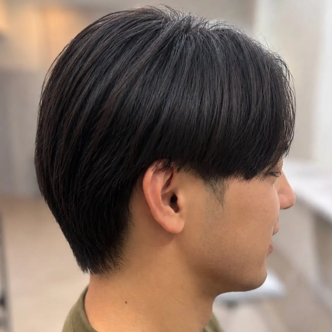 メンズ カット シースルーマッシュ 🍒毛流れ🖤アヤネのヘアスタイル