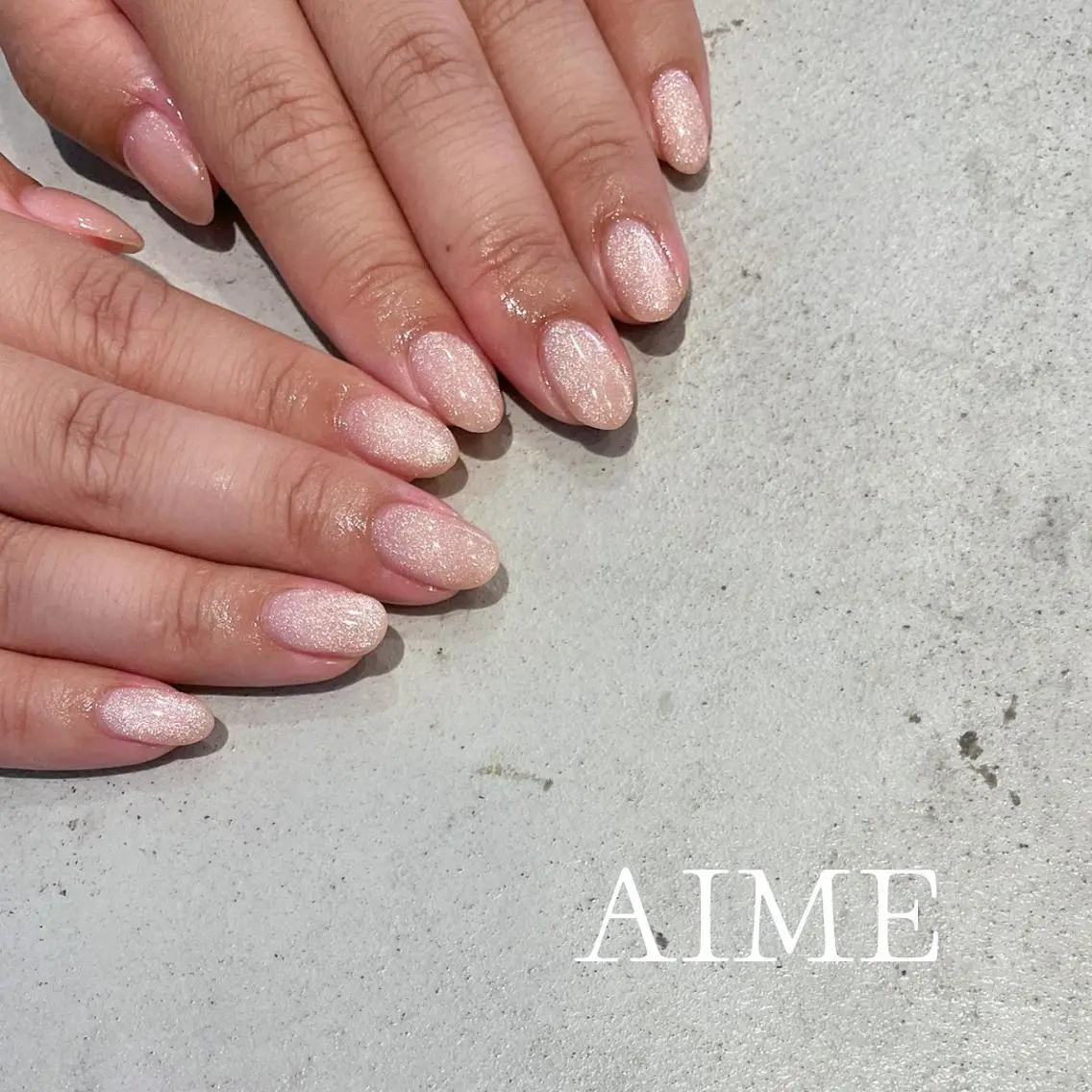 ネイル アートネイル ハンドネイル AIME (momo)のネイルデザイン