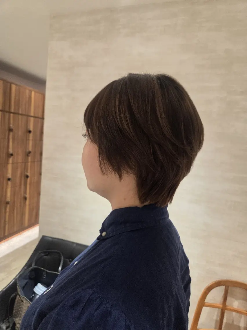 ショート ショートヘア 小顔ショート・ボブ✨ なつめのヘアスタイル