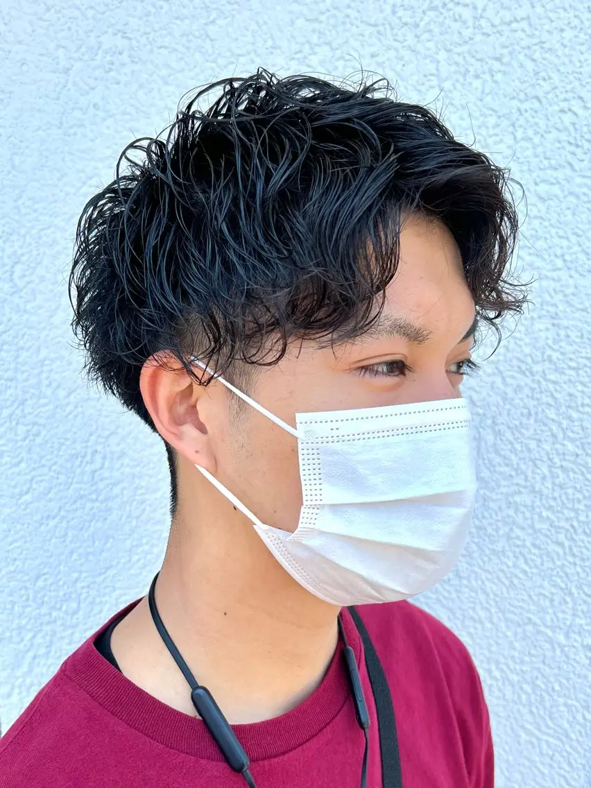 ショート パーマ メンズ メンズパーマ職人 加藤 弘貴のヘアスタイル