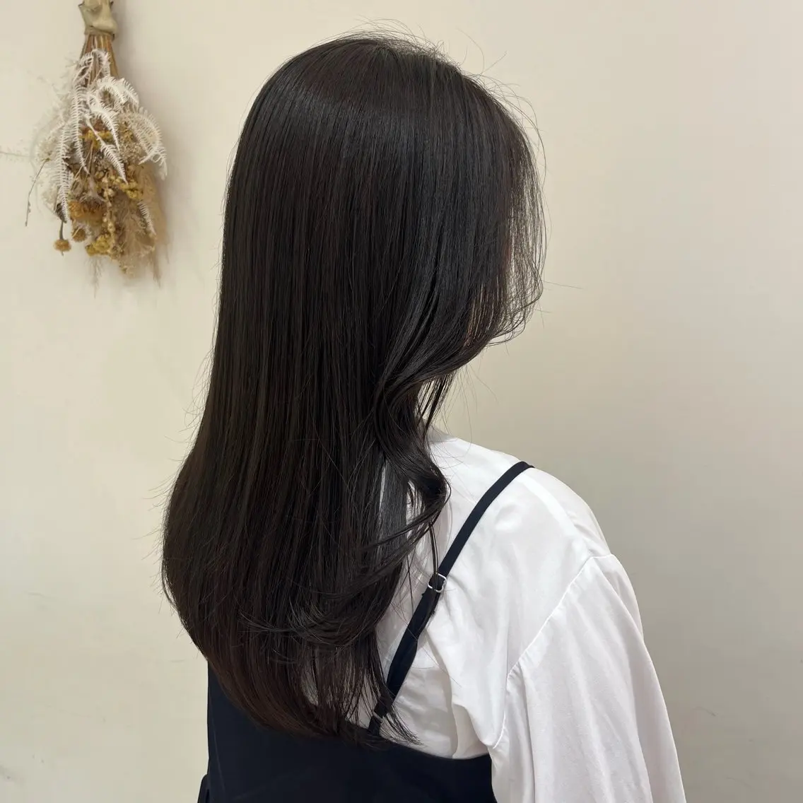 ロング カラー ヘアカラー トリートメント 🐈⬛韓国風艶髪× 透明感カラー/まりのヘアスタイル