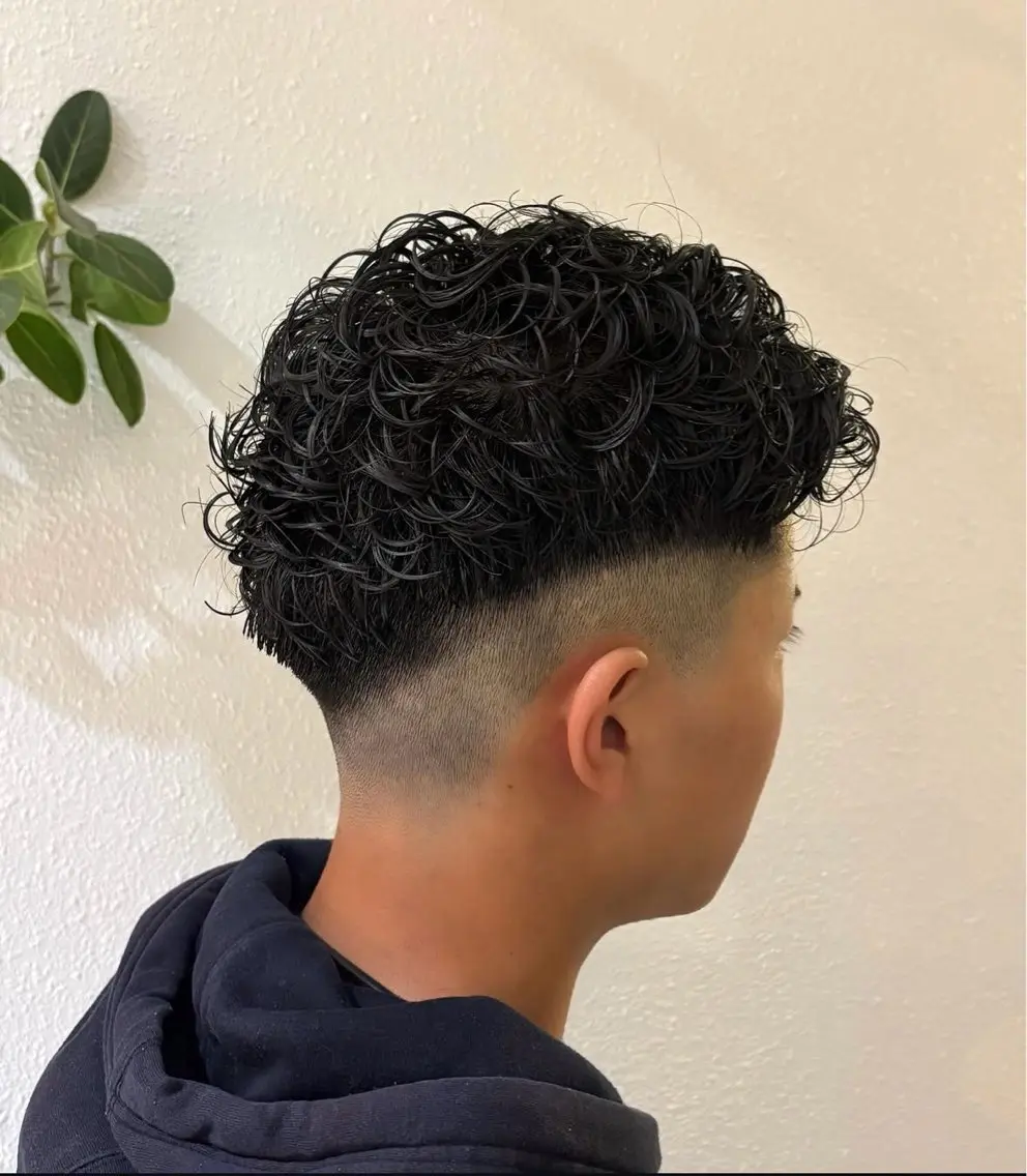 パーマ メンズ こだいら ひめかのヘアスタイル