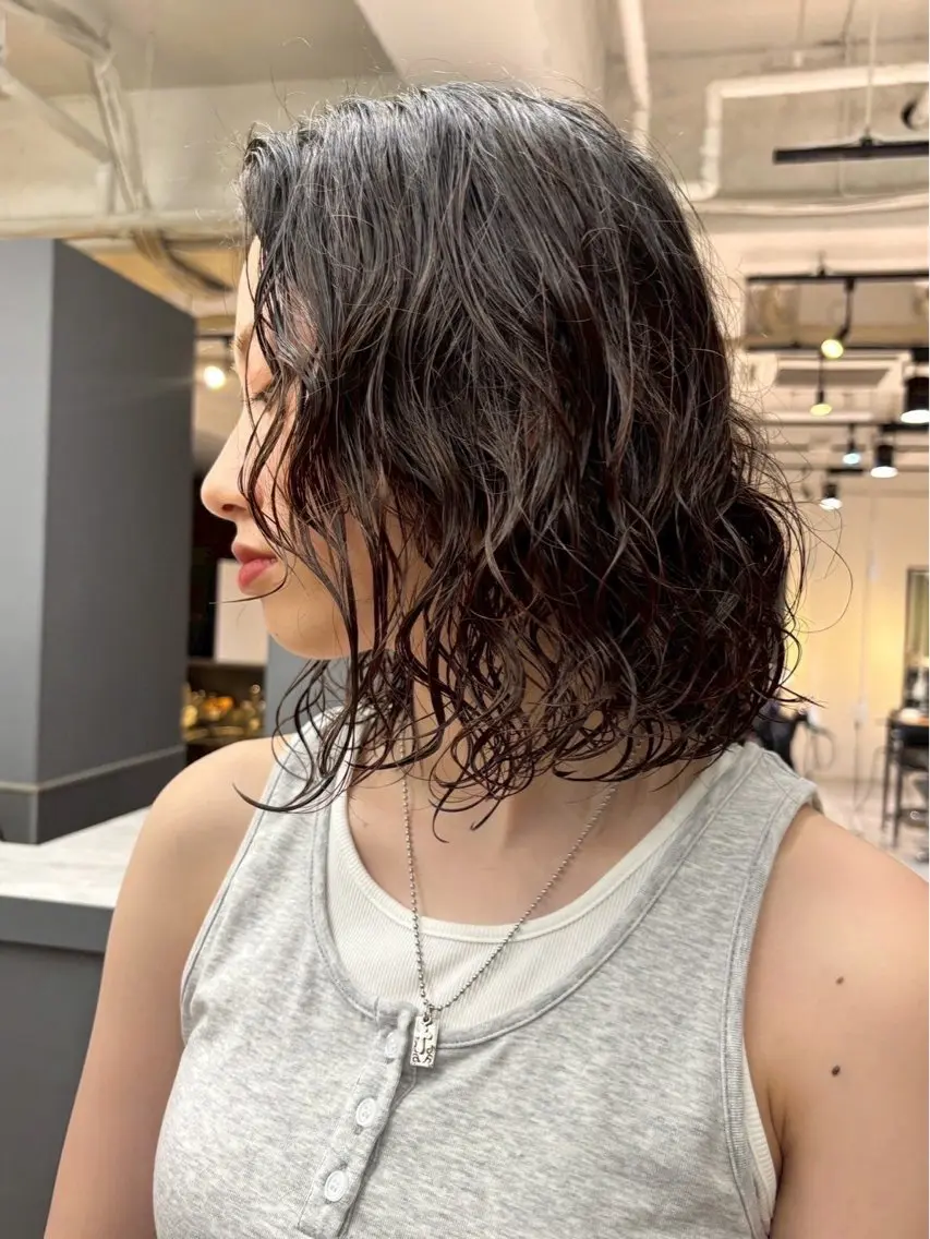 カラー 楠 彩乃のヘアスタイル