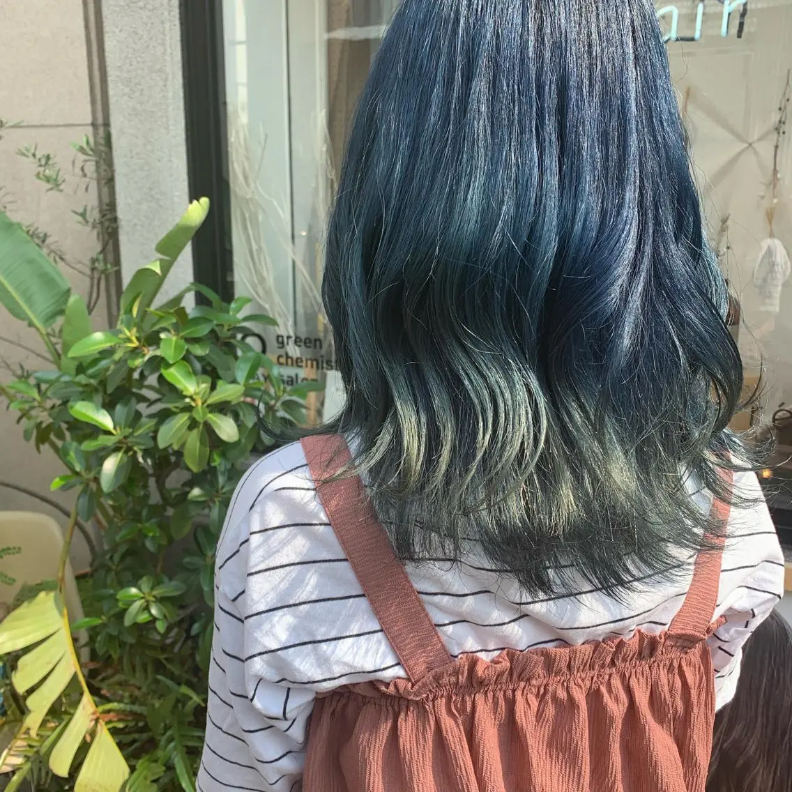 セミロング ヘアカラー トリートメント 艶髪color💎髪 質改善ストレート大吉のヘアスタイル