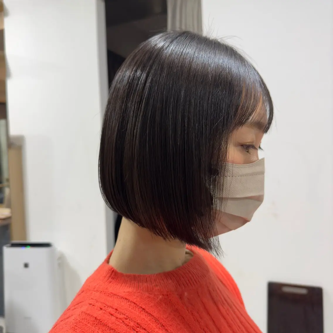ショート ➴➷完全美髪特化➹➶ 黒山憂希のヘアスタイル