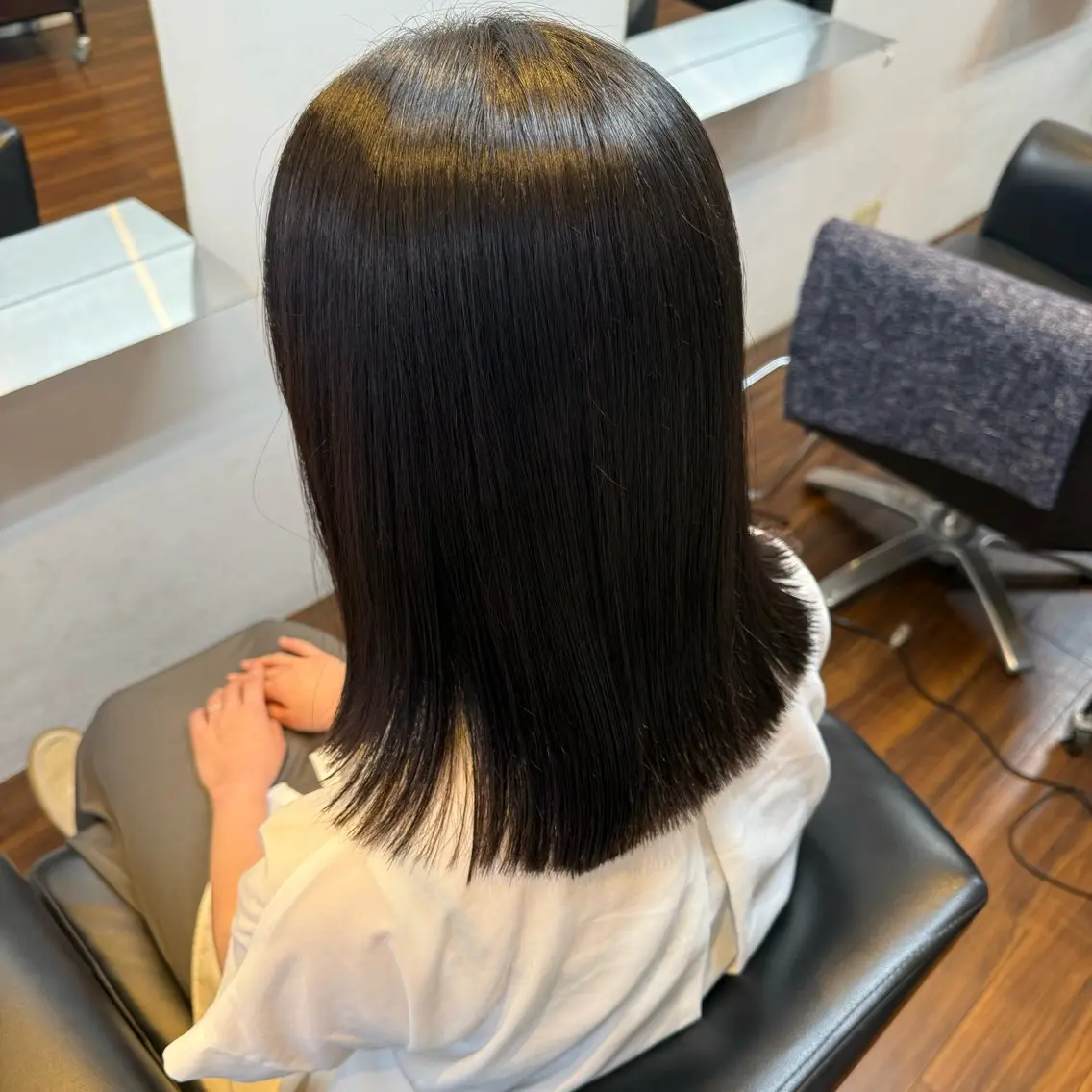 ミディアム トリートメント MIKOTO 【block*】のヘアスタイル