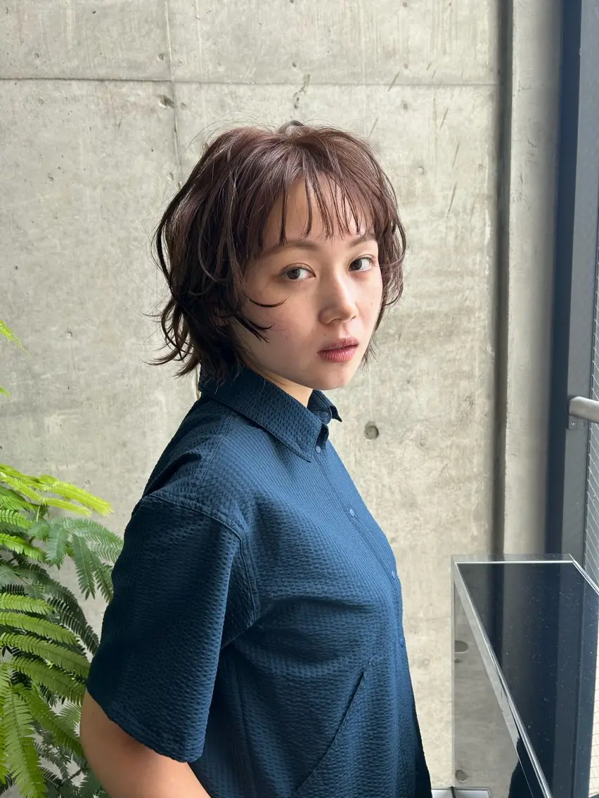 ショート NanaKo 表参道 レイヤー/ハッシュのヘアスタイル