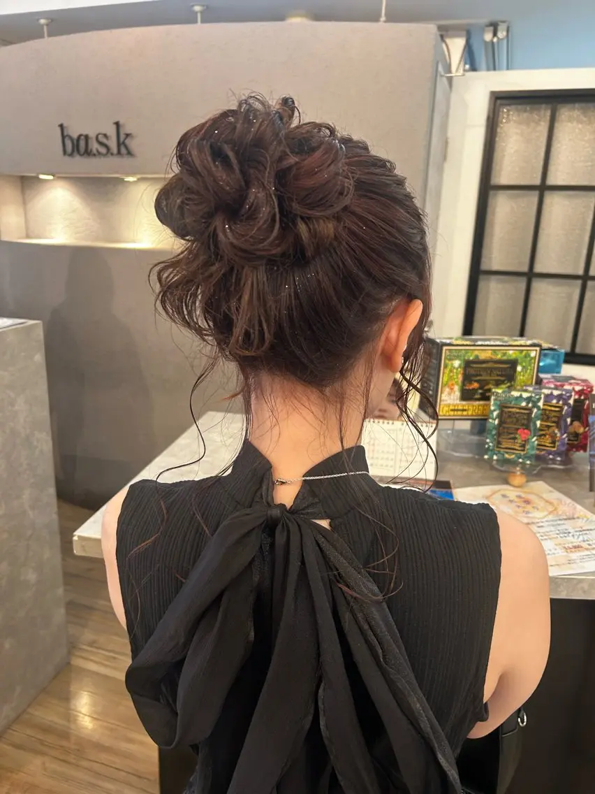 ヘアアレンジ ブリーチ/ヘアセット 🪞🌙minamiのヘアスタイル