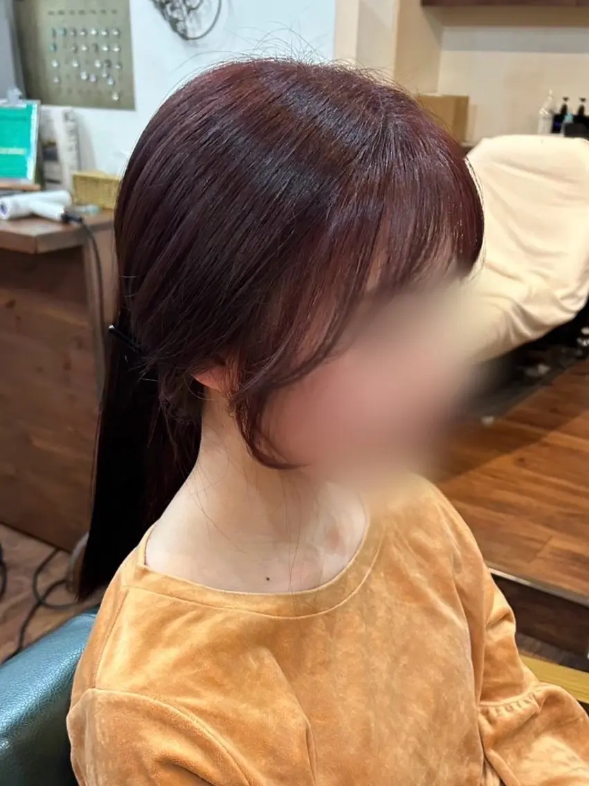 ショート 顔周りカット 縮毛矯正 story 増田 わかなのヘアスタイル