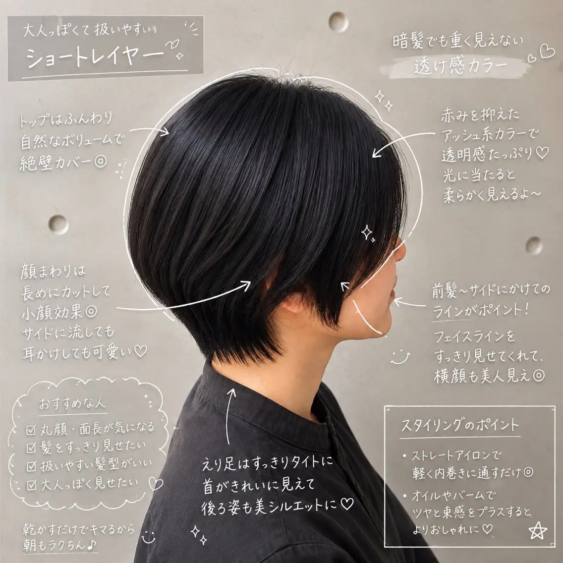 ショート カット 銘苅 祥一のヘアスタイル