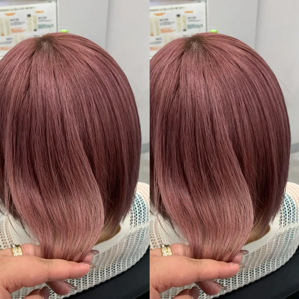 ミディアム ブリーチ無しカラー✨ 美鈴のヘアスタイル