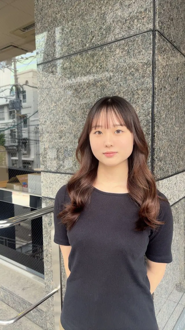 セミロング hitomi ♡ 自由が丘アシスタントのヘアスタイル