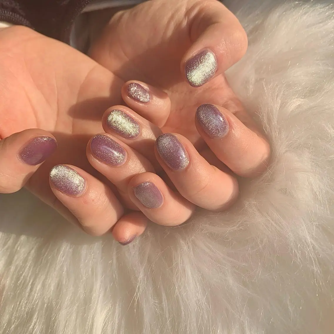 ショート gypsophila 野村のネイルデザイン